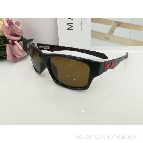 Cermin mata hitam Square TR Frame Sunglasses Untuk Lelaki